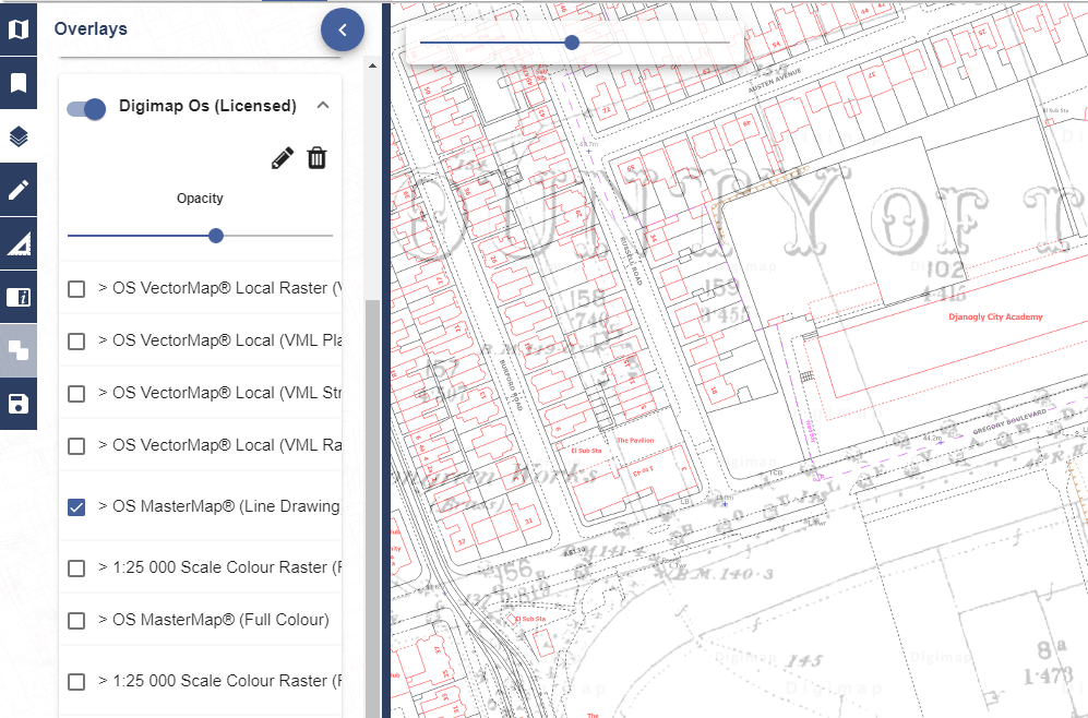 Digimap OS WMS added in Historic Digimap