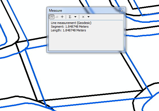 Figure 3: Difference between FME default and OSTN02