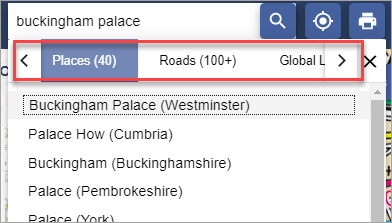 Results for Buckingham Palace