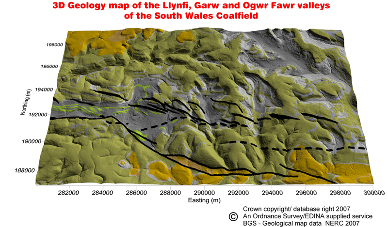 Central Coalfields Valleys Geology