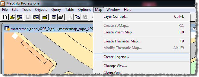 MapInfo Create Legend