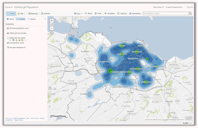 Density Maps In Arcgis Online