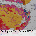 Geological map sample