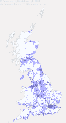 National Grid Imperial 1:10,560 1st Revision Coverage