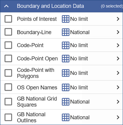 image of boundary and location category