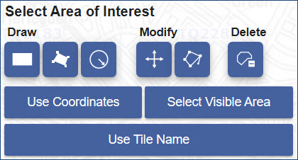 select your area of interest options